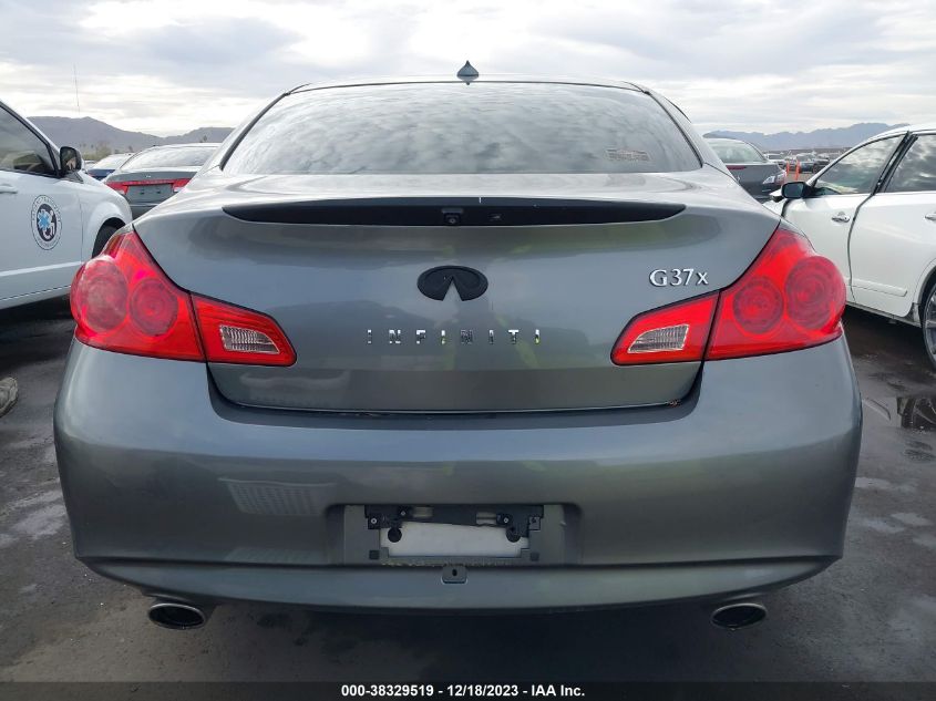 2013 INFINITI G37X - JN1CV6AR3DM763310