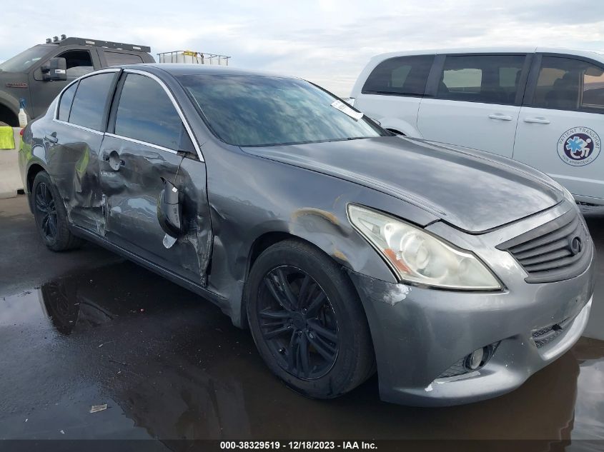 2013 INFINITI G37X - JN1CV6AR3DM763310