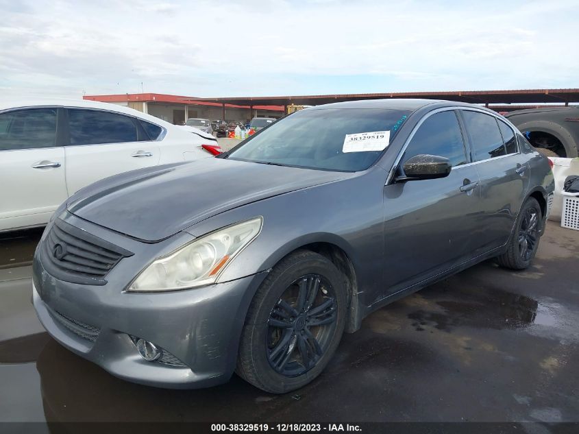 2013 INFINITI G37X - JN1CV6AR3DM763310
