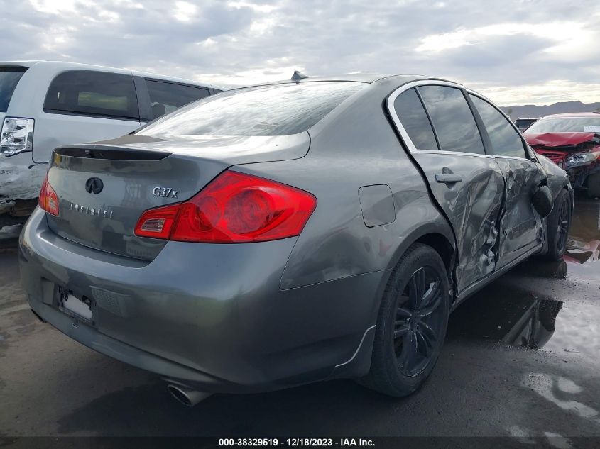 2013 INFINITI G37X - JN1CV6AR3DM763310