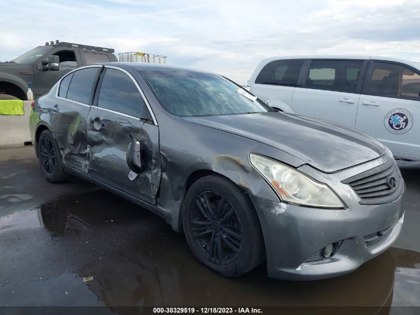 2013 INFINITI G37X - JN1CV6AR3DM763310