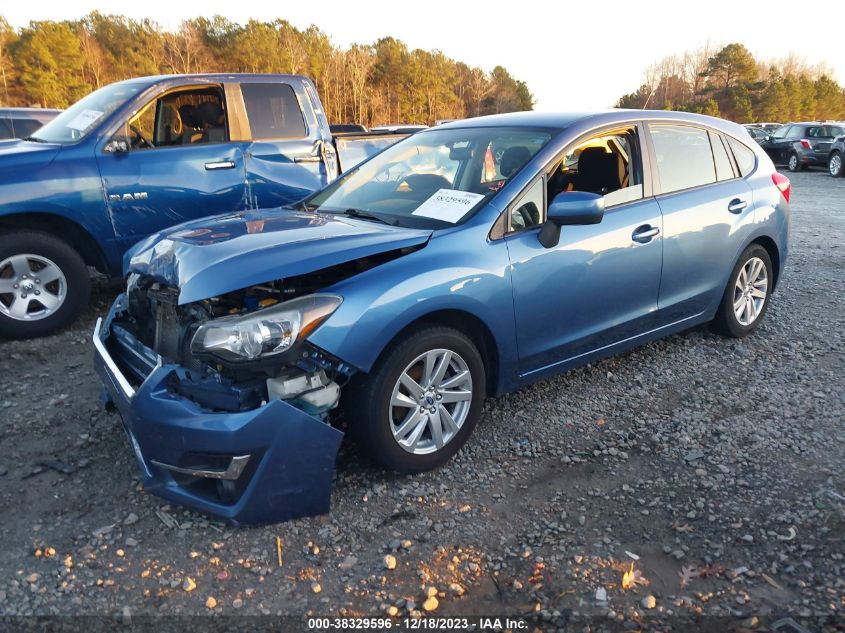 2016 SUBARU IMPREZA 2.0I PREMIUM - JF1GPAB69GH285963