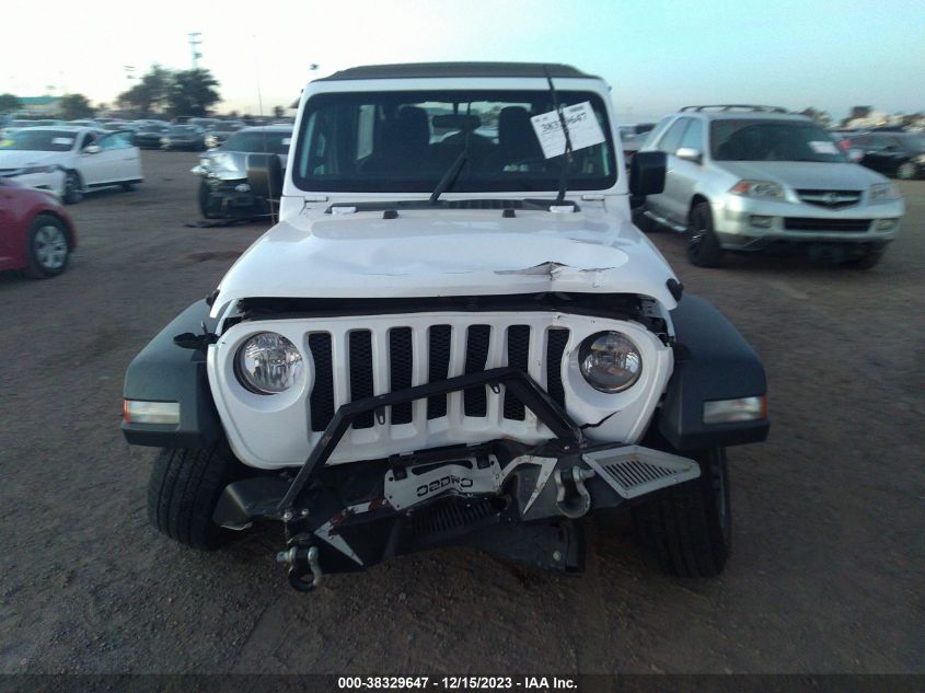2018 JEEP WRANGLER UNLIMITED SPORT 4X4 - 1C4HJXDG4JW153303