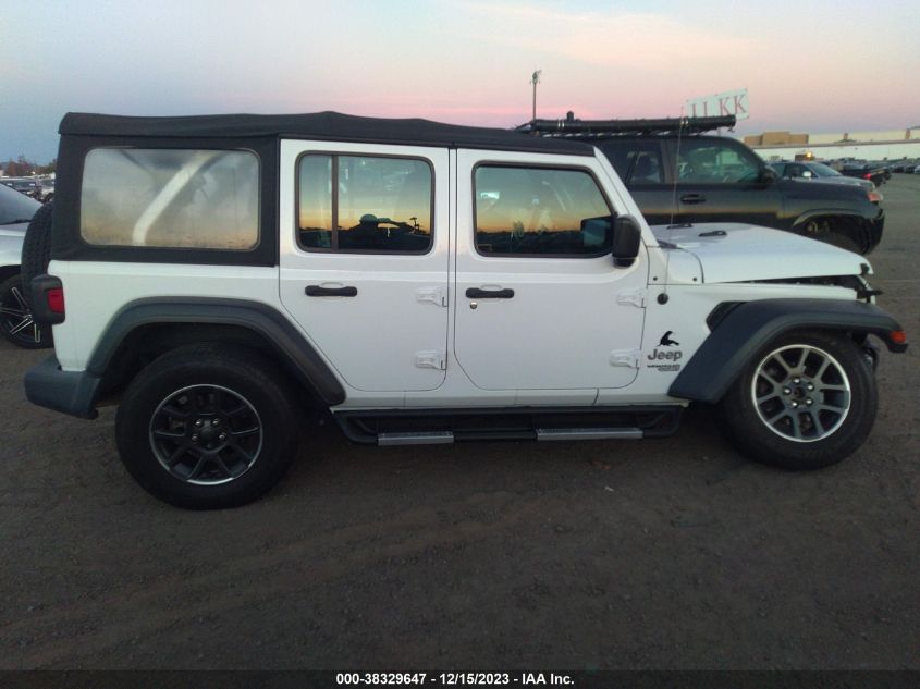 2018 JEEP WRANGLER UNLIMITED SPORT 4X4 - 1C4HJXDG4JW153303