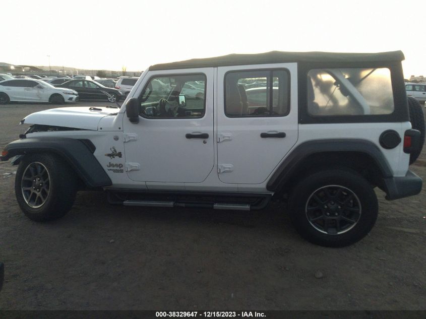 2018 JEEP WRANGLER UNLIMITED SPORT 4X4 - 1C4HJXDG4JW153303