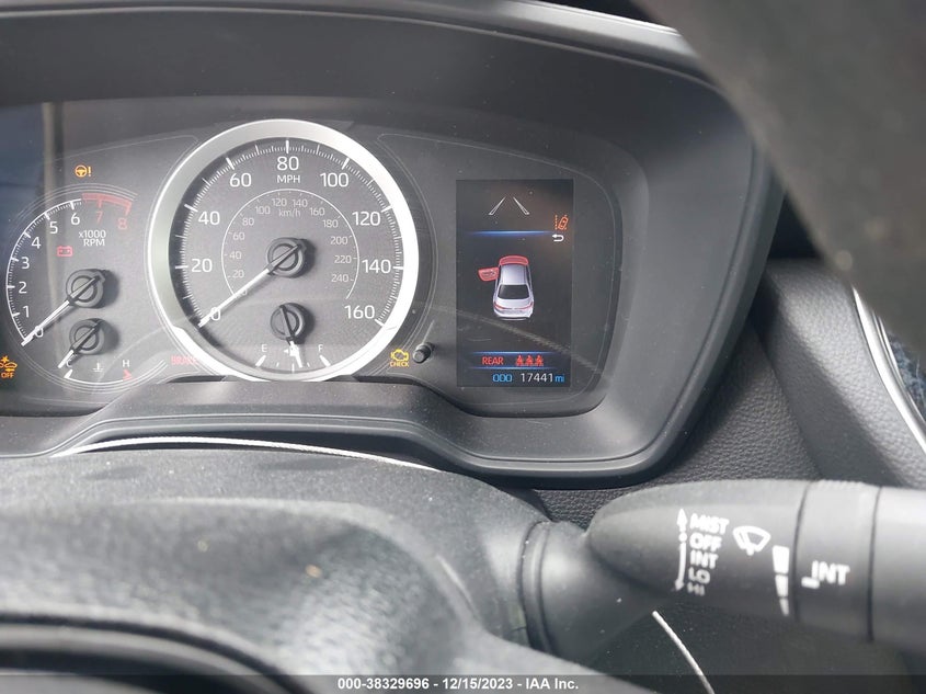 VIN JTDEPMAE5MJ124722 2021 TOYOTA COROLLA LE