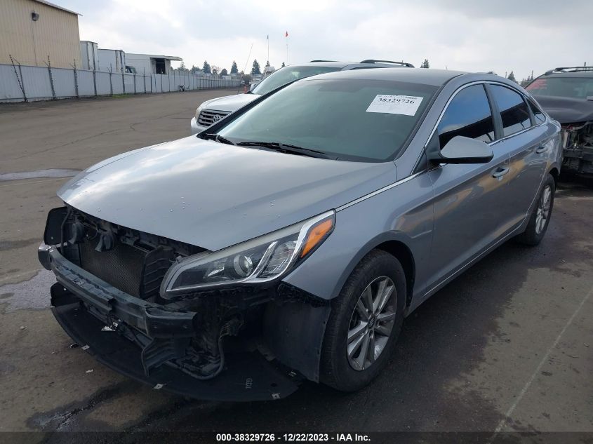 2016 HYUNDAI SONATA SE - 5NPE24AF8GH383838