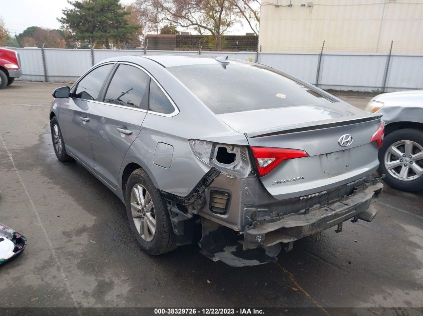 2016 HYUNDAI SONATA SE - 5NPE24AF8GH383838