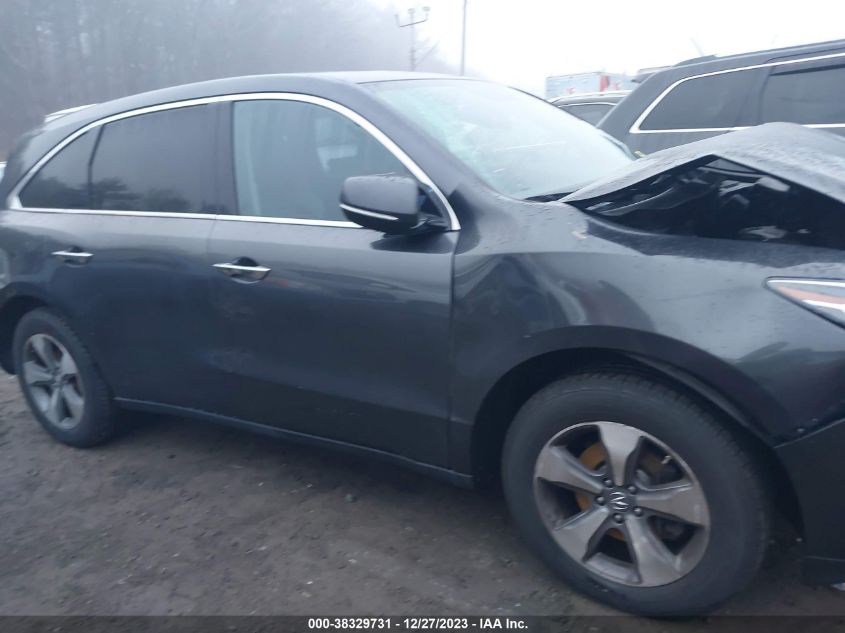 2014 ACURA MDX - 5FRYD4H29EB047913