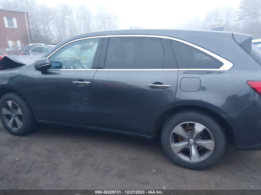 2014 ACURA MDX - 5FRYD4H29EB047913