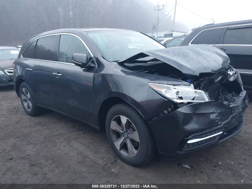 2014 ACURA MDX - 5FRYD4H29EB047913