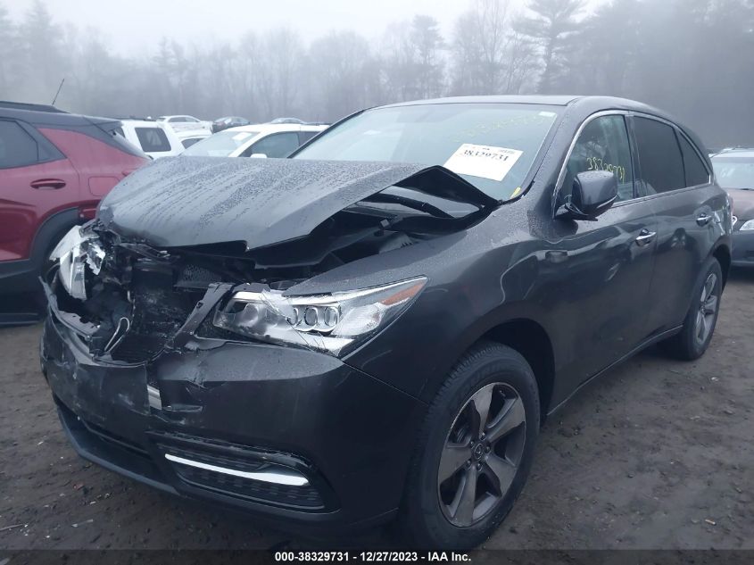 2014 ACURA MDX - 5FRYD4H29EB047913