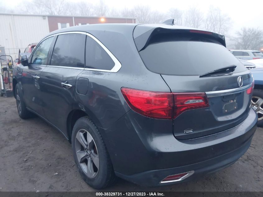 2014 ACURA MDX - 5FRYD4H29EB047913
