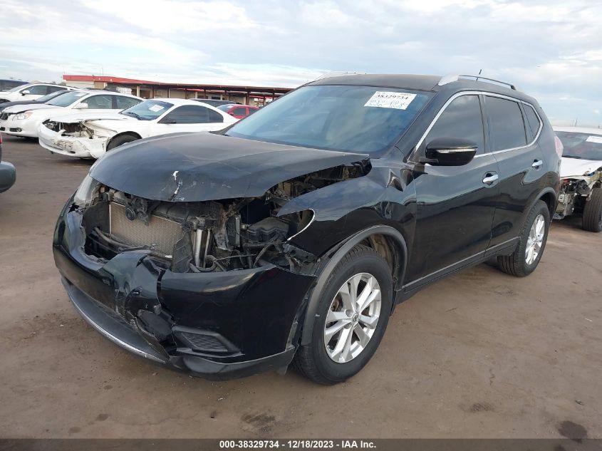 2015 NISSAN ROGUE SV - KNMAT2MT2FP561389