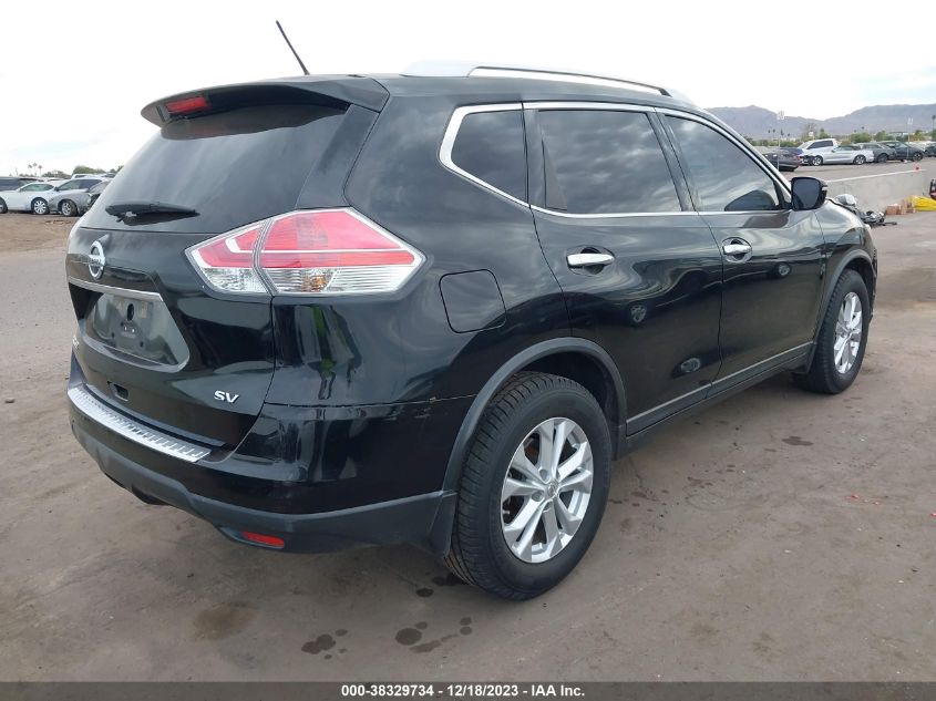 2015 NISSAN ROGUE SV - KNMAT2MT2FP561389