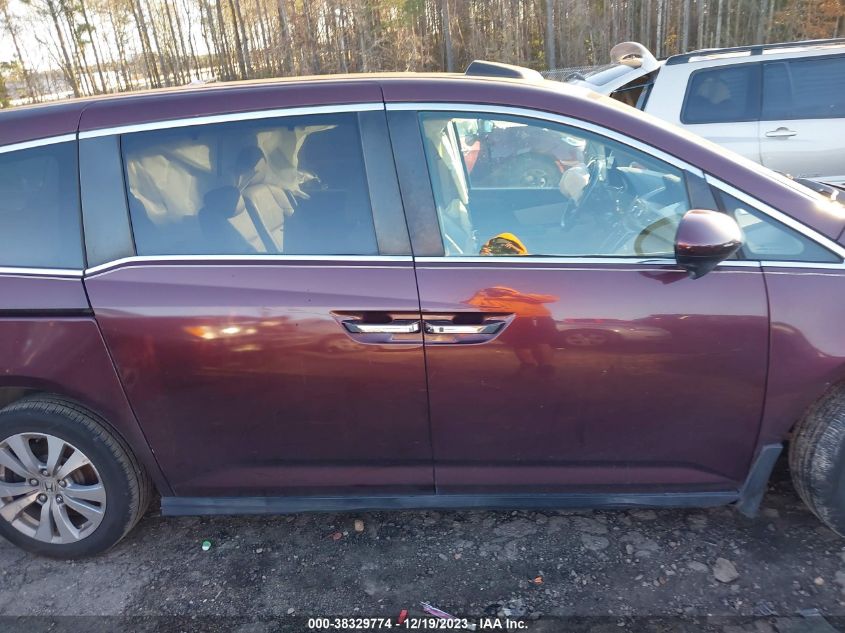 2015 HONDA ODYSSEY EXL - 5FNRL5H69FB030113