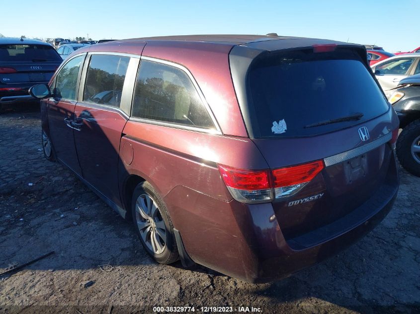 2015 HONDA ODYSSEY EXL - 5FNRL5H69FB030113