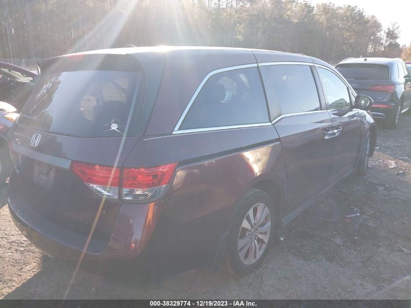 2015 HONDA ODYSSEY EXL - 5FNRL5H69FB030113