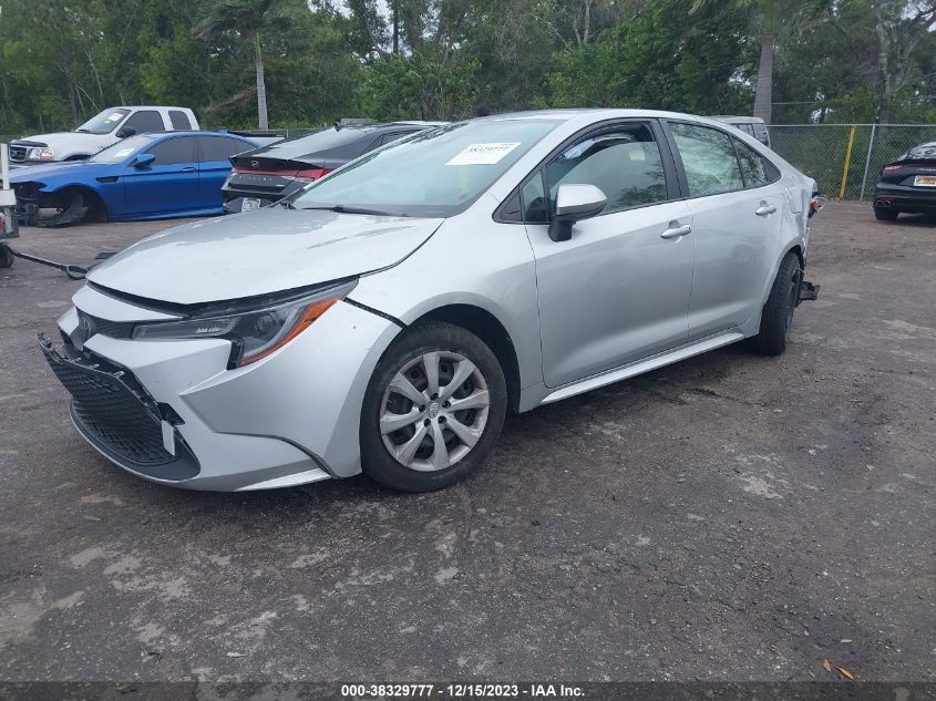 2020 TOYOTA COROLLA LE - JTDEPRAEXLJ026667