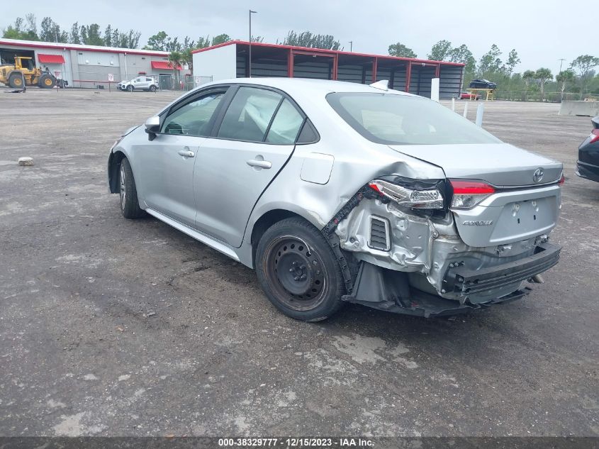 2020 TOYOTA COROLLA LE - JTDEPRAEXLJ026667