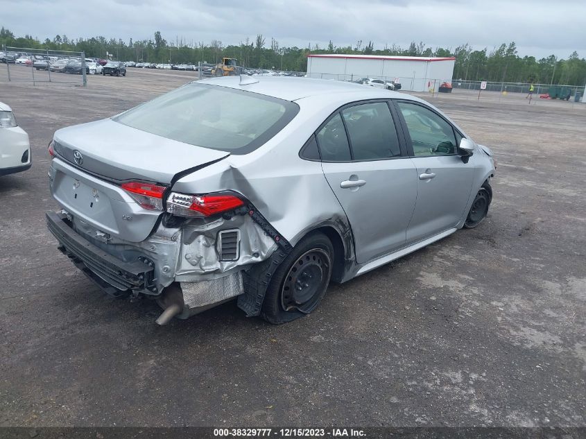 2020 TOYOTA COROLLA LE - JTDEPRAEXLJ026667