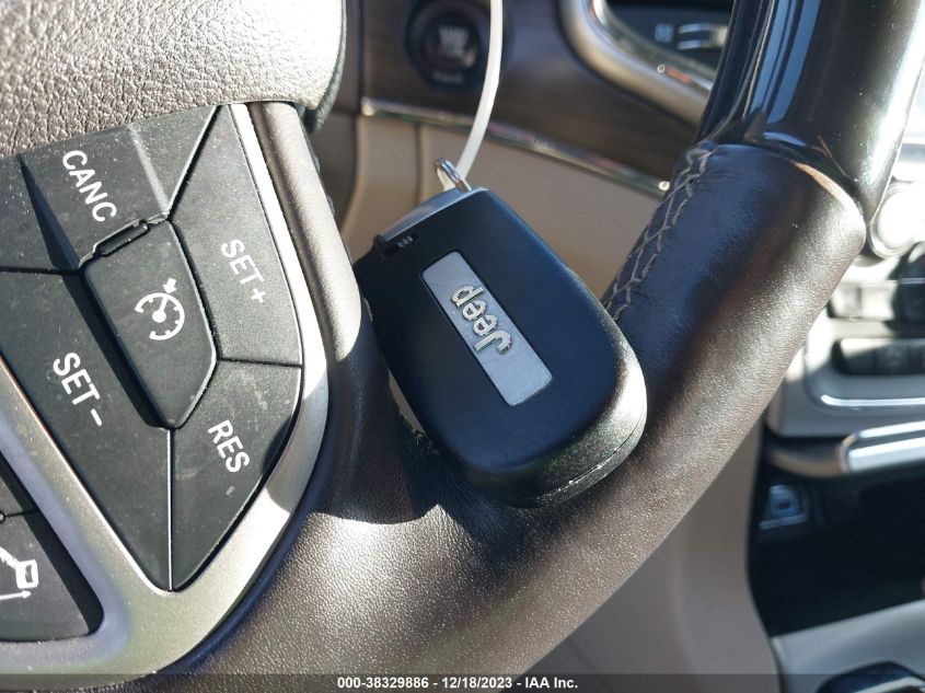 2016 JEEP GRAND CHEROKEE OVERLAND - 1C4RJFCG7GC383542
