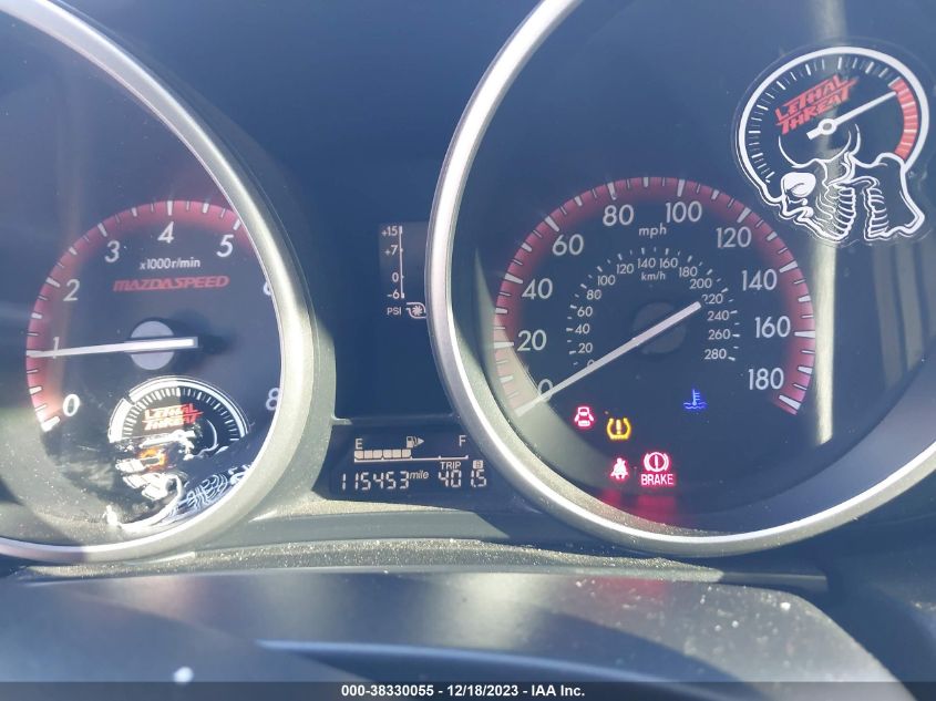 2013 MAZDA MAZDA3 MAZDASPEED3 TOURING - JM1BL1L33D1817863