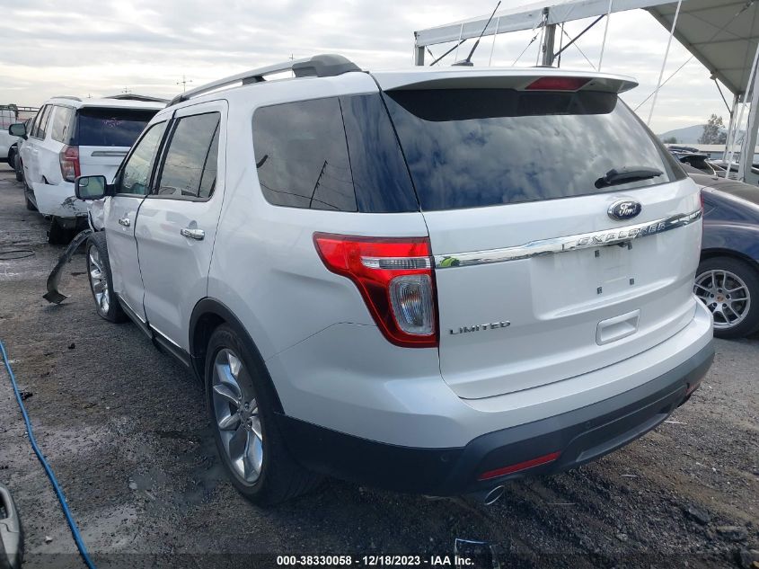 2015 FORD EXPLORER LIMITED - 1FM5K7F88FGA03634
