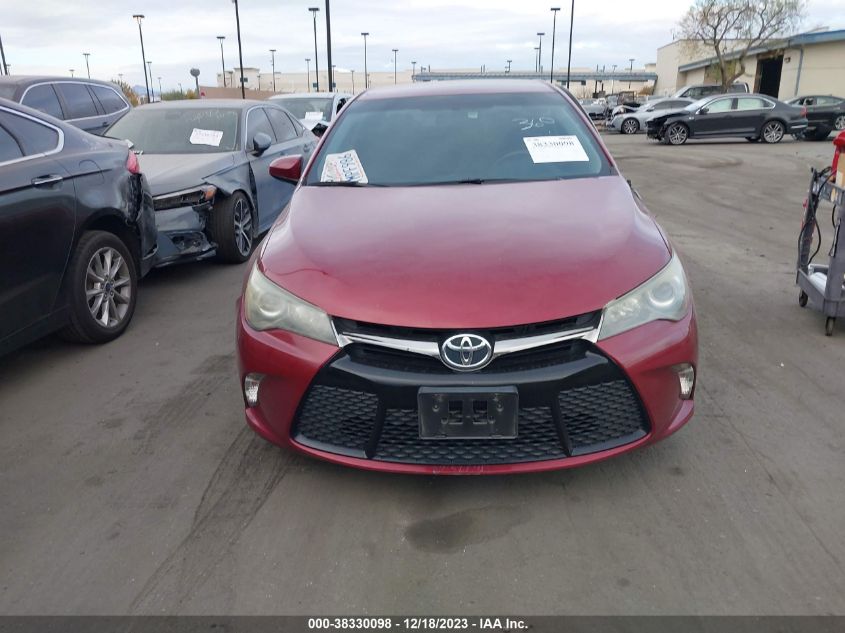 2015 TOYOTA CAMRY SE - 4T1BF1FKXFU992943
