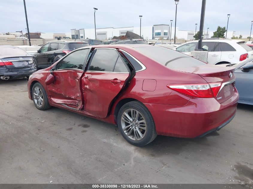 2015 TOYOTA CAMRY SE - 4T1BF1FKXFU992943