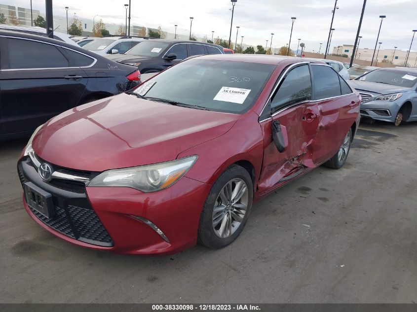 2015 TOYOTA CAMRY SE - 4T1BF1FKXFU992943