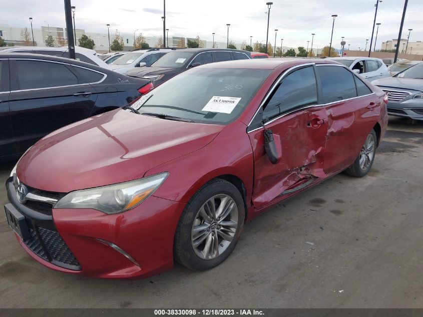 2015 TOYOTA CAMRY SE - 4T1BF1FKXFU992943