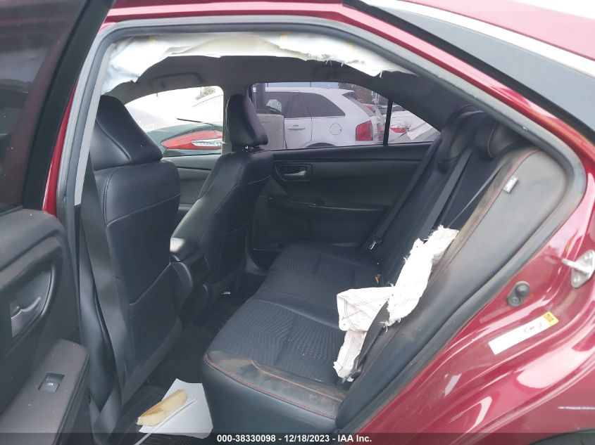 2015 TOYOTA CAMRY SE - 4T1BF1FKXFU992943