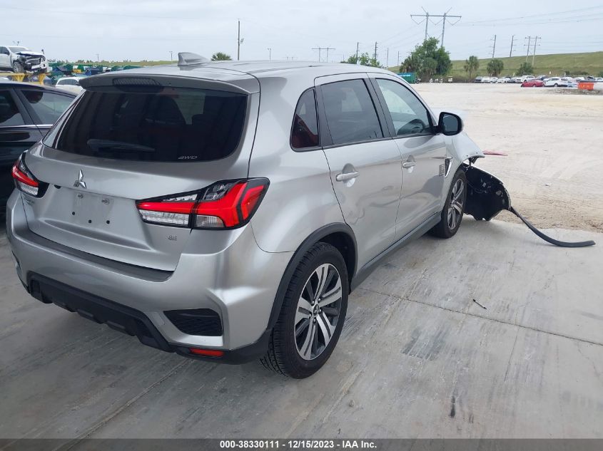2021 MITSUBISHI OUTLANDER SPORT 2.0 BE AWC/2.0 ES AWC/2.0 LE AWC/2.0 SE AWC - JA4ARUAU4MU018867
