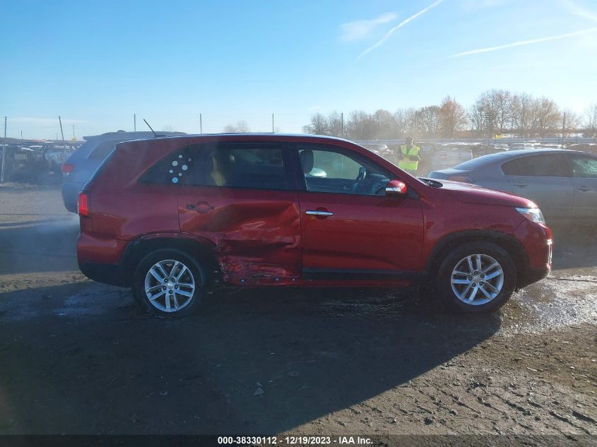 2014 KIA SORENTO LX - 5XYKT3A63EG526662