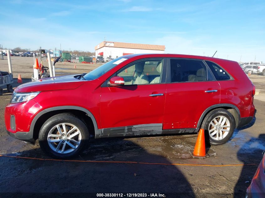 2014 KIA SORENTO LX - 5XYKT3A63EG526662