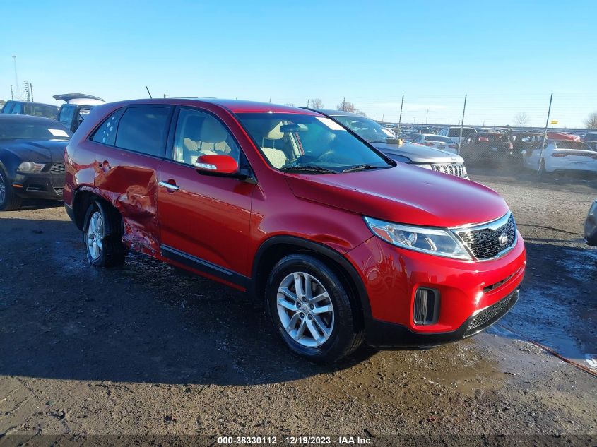 2014 KIA SORENTO LX - 5XYKT3A63EG526662