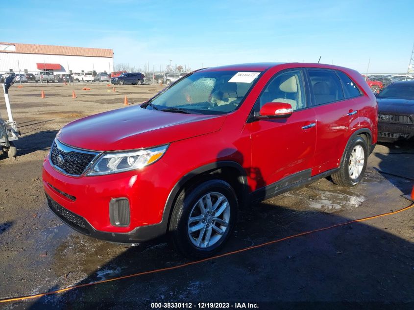 2014 KIA SORENTO LX - 5XYKT3A63EG526662