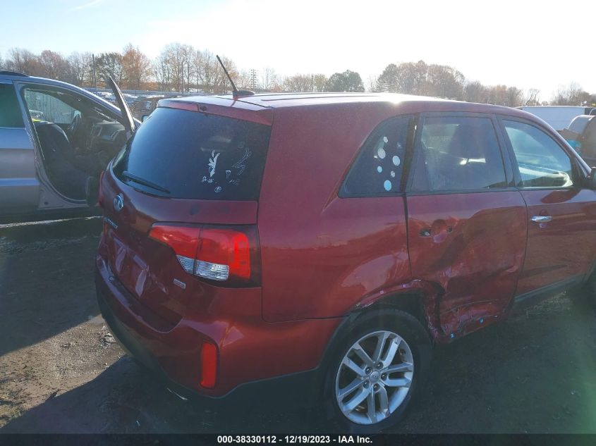 2014 KIA SORENTO LX - 5XYKT3A63EG526662