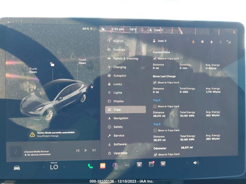 2022 TESLA MODEL 3 LONG RANGE DUAL MOTOR ALL-WHEEL DRIVE - 5YJ3E1EB5NF271496