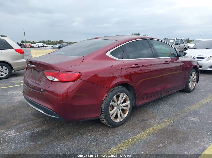 2015 CHRYSLER 200 LIMITED - 1C3CCCABXFN720184