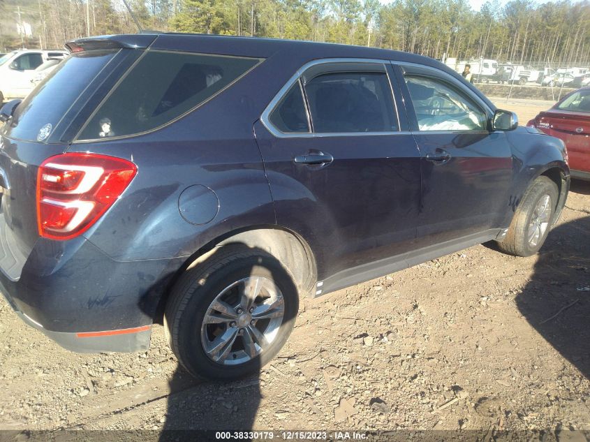 2017 CHEVROLET EQUINOX LS - 2GNALBEK2H1517986