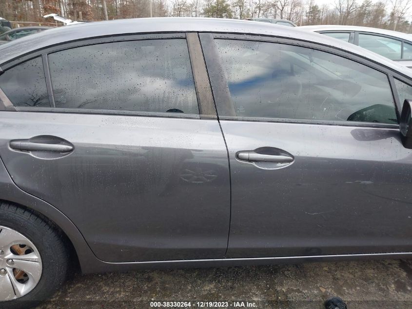 2014 HONDA CIVIC LX - 19XFB2F50EE046185
