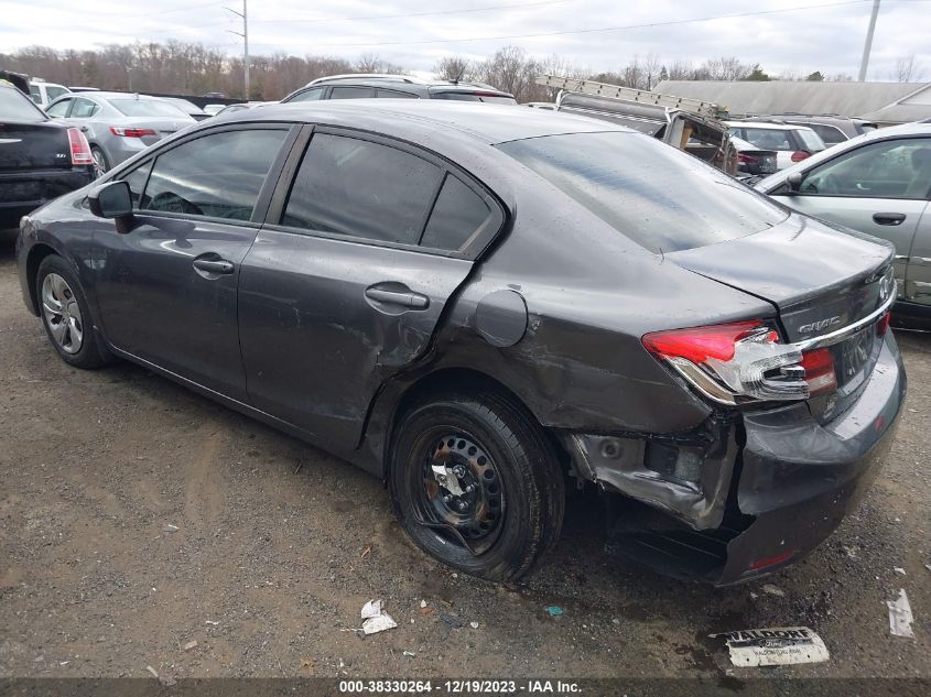 2014 HONDA CIVIC LX - 19XFB2F50EE046185