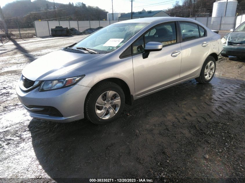 2014 HONDA CIVIC LX - 19XFB2F5XEE265297