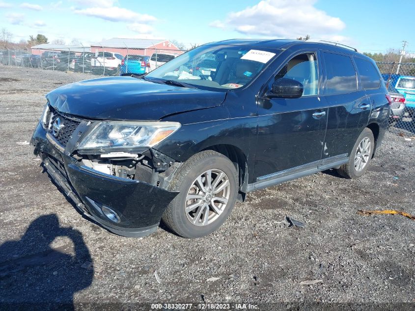 2014 NISSAN PATHFINDER SL - 5N1AR2MM3EC607319