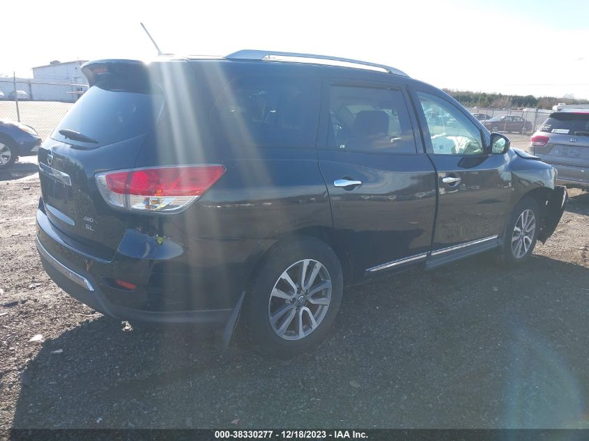 2014 NISSAN PATHFINDER SL - 5N1AR2MM3EC607319