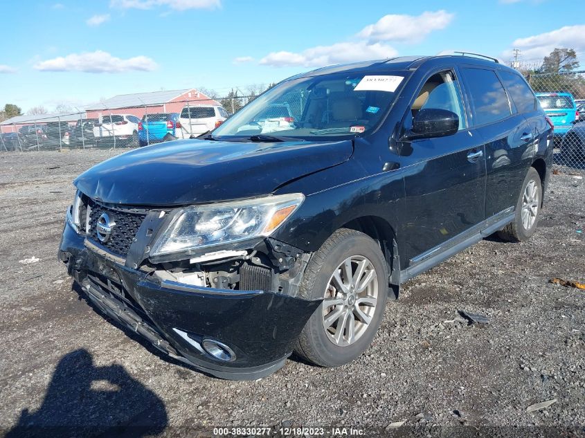 2014 NISSAN PATHFINDER SL - 5N1AR2MM3EC607319