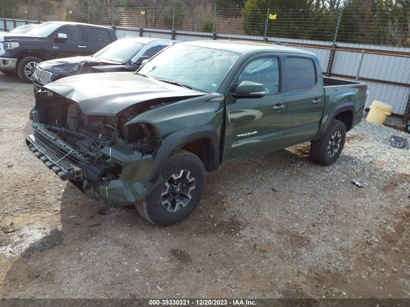 2022 TOYOTA TACOMA DOUBLE CAB/SR5/TRD SPORT/ - 3TMAZ5CN5NM178232