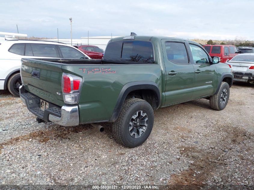 2022 TOYOTA TACOMA DOUBLE CAB/SR5/TRD SPORT/ - 3TMAZ5CN5NM178232